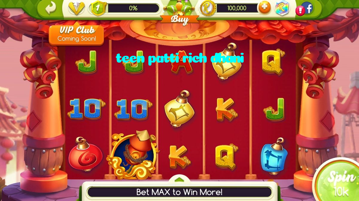 teen patti rich dhani